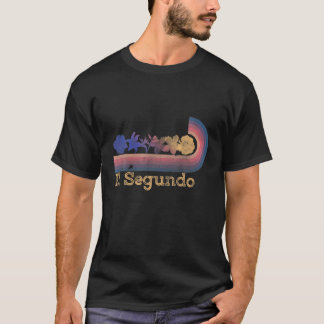 レトロエルセグンドトロピカルフラワーズ80のスタイルシュルフィ Tシャツ