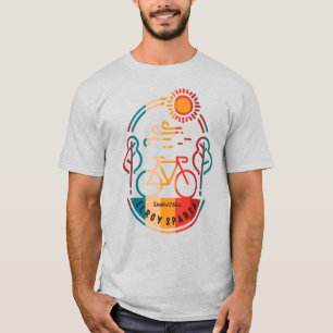 レトロエルロイスパルタバイクトレイル Tシャツ