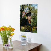 レトロエレガンス大学院年名学校写真 箔ポスター (レイダウン (キッチン))