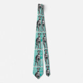 レトロエレガンス： Greyhound by Moriz Jung ネクタイ (正面)