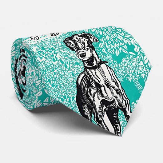 レトロエレガンス： Greyhound by Moriz Jung ネクタイ (ロール)