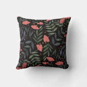 レトロエレガントな魔法の庭の母の日 クッション (裏面)