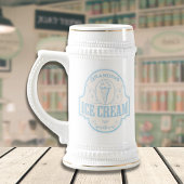レトロエレガントアイスクリームパーラーヴィンテージカフェ ビールジョッキ