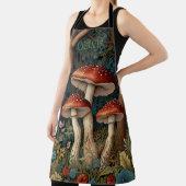 レトロエレガントキノコ林 エプロン (インサイチュ)