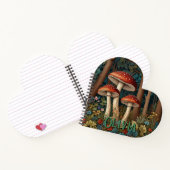 レトロエレガントキノコ林 ノートブック (内部)