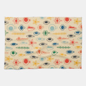 レトロエレガントクリスマス キッチンタオル (横)