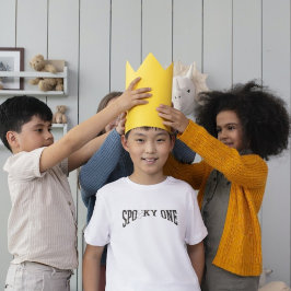 レトロエレガントハロウィン不気味ワンファースト誕生日 ベビーTシャツ