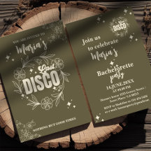 レトロエレガントバチェロレッテカスタム招待