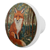 レトロエレガントボホアカキツネ セラミックノブ (右)