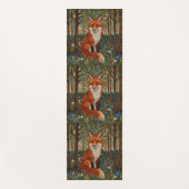 レトロエレガントボホアカキツネ ヨガマット (正面)