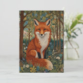 レトロエレガントボホアカキツネ 招待状 (スタンド正面)