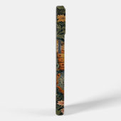 レトロエレガントボホバタフライ植物緑 Case-Mate iPhoneケース (裏面 / 右)