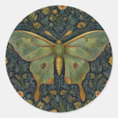 レトロエレガントボホルナモス植物学 ラウンドシール (正面)