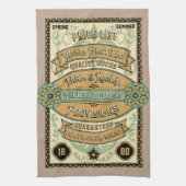 レトロエレガント素朴ファームハウス用品テキサス州 キッチンタオル (縦)