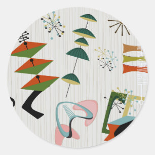 レトロエームスインスパイアラ原子 ラウンドシール