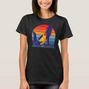 レトロオウムIハウリングオオオカミI悲鳴サンコンウア Tシャツ