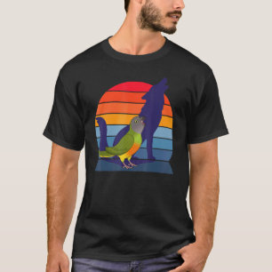レトロオウムIハウリングオオカミI叫ぶセネガルPa Tシャツ