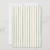 レトロオハイクリスマスサンタクロースパーティー 招待状 (裏面)