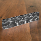 レトロオブセッション80のユーモア監督 デスクネームプレート (側面)