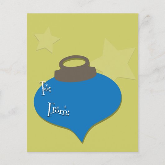 レトロオリーブオーナメントクリスマス チラシ (正面)