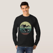 レトロオルカ Tシャツ (正面フル)
