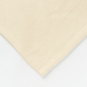 レトロオレンジグルーヴィフローラフリースブランケット フリースブランケット (角)