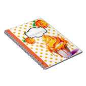 レトロオレンジシャーベット ノートブック (右側)