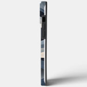 レトロオレンジブラック&グレーケース Case-Mate iPhoneケース (裏面 / 左)