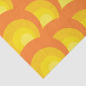 レトロオレンジ円 薄葉紙 (詳細)