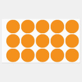 レトロオレンジ色の背景テクスチャ(グラフィックデザイン) ラベル (シート)