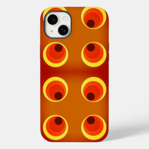 レトロオレンジ1970ケースメイトiPhoneケース Case-Mate iPhone 14 Plusケース