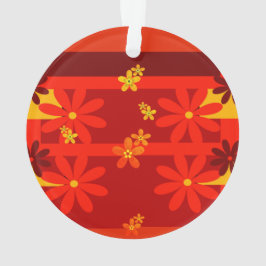 レトロオレンジ1970年代 オーナメント