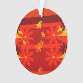 レトロオレンジ1970年代 オーナメント (正面)