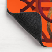 レトロオレンジ1970年代 マウスパッド (コーナー)