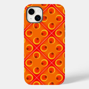 レトロオレンジ 1970 ケース・メイト iPhoneケース Case-Mate iPhone 14 Plusケース