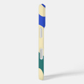 レトロオーガニック抽象芸術のパーソナライズされた形状 Case-Mate iPhoneケース (裏面 / 右)