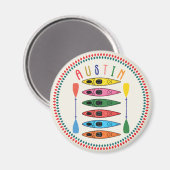 レトロオースティンカヤック マグネット (正面/裏面)