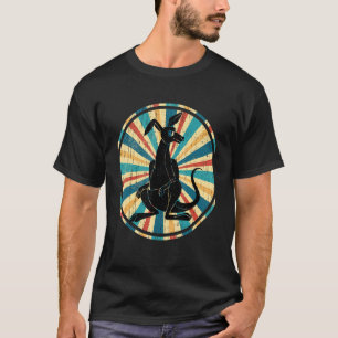 レトロオーストラリア動物オーストラリアKangaroo Tシャツ