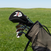 レトロオーストラリア牛の犬サングラス ゴルフヘッドカバー (インサイチュ)