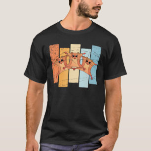 レトロオーストラリア砂糖滑空機動物飼育員オーストラリア Tシャツ