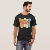 レトロオーストラリア砂糖滑空機動物飼育員オーストラリア Tシャツ (正面フル)