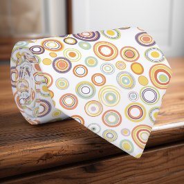 レトロオータムサークル ネクタイ