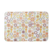 レトロオータムサークル バスマット (正面)