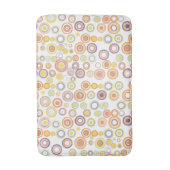 レトロオータムサークル バスマット (正面縦)