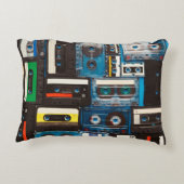 レトロオーディオカセットテープ アクセントクッション (裏面)