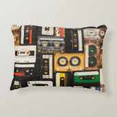 レトロオーディオカセットテープ アクセントクッション (裏面)