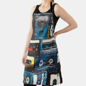 レトロオーディオカセットテープ エプロン (インサイチュ)