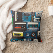 レトロオーディオカセットテープ クッション (ブランケット)