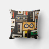 レトロオーディオカセットテープ クッション (裏面)