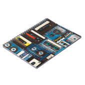 レトロオーディオカセットテープ ノートブック (左側)